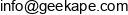 Geekape Kamil Maliszewski Adres e-mail