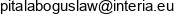 Boguslaw Pitala Taxi Osobowe Email address