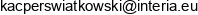 Kacper Swiatkowski Adres e-mail