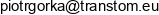 Transtom Logistik Email address