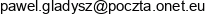 Olbud Pawel Gladysz Email address