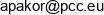 Pcc Apakor Adres e-mail