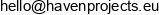 Haven Projects Adres e-mail