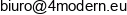 4modern Adres e-mail