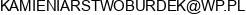 Kamieniarstwo Burdek Krzysztof Email address