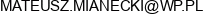 Mateusz Mianecki Cad Geo Geodezja Email address