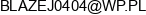 Blazej Czesci Blazej Plitt Adres e-mail