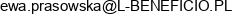 Prasowska Ewa Biuro Rachunkowe L Beneficio Email address