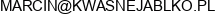 Marcin Wiechowski Kwasne Jablko Email address