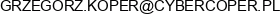 Grzegorz Koper Cybercoper Email address