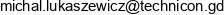 Technicon Michal Lukaszewicz Email address