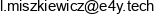Energy4you Uslugi Elektroenergetyczne Lukasz Miszkiewicz Email address