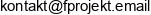 F Projekt Adres e-mail