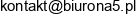 Biuro Rachunkowe Na 5 W Likwidacji Adres e-mail