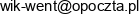 Wik Went Michal Szumiec Email address