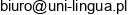 Biuro Tlumaczen Uni Lingua Joanna Mendyk Email address