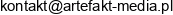 Artefakt Media Adres e-mail