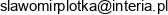 Slawomir Plotka Fphu Intro Adres e-mail