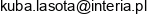 Jakub Lasota Email address