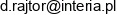 Biuro Uslug Geodezyjno Projektowych Dariusz Rajtor Email address