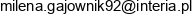 Pol Tech Milena Gajownik Enerlich Email address