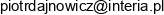 Uslugi Finansowe Piotr Dajnowicz Email address