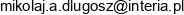 Goap Mikolaj Dlugosz Email address