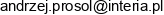 Agent Ubezpieczeniowy Andrzej Prosol Email address