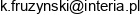 Fruzynski Krzysztof Przedsiebiorstwo Produkcyjne P 3 Email address