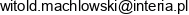 Inwest Projekt Mgr Inz Witold Machlowski Projektowanie Nadzorowanie Ekspertyzy Realizacja Obiektow Budowlanych Adres e-mail