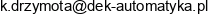 Krzysztof Drzymota Dek Automatyka Projektowanie Systemow Automatyki Przemyslowej Email address