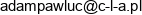 Adam Pawluc Corporate Law Advisers Adres e-mail