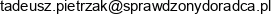 One Finance Tadeusz Pietrzak Email address