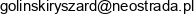 Auto Serwis Ryszard Golinski Email address