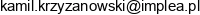 Implea Adres e-mail
