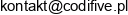 Codifive Adres e-mail