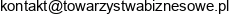 Towarzystwa Biznesowe Email address