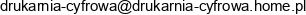 Da Vinci Drukarnia I Studio Grafiki Email address
