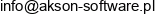 Akson Software Email address