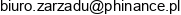 Phinance Email address