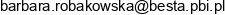 Besta Barbara Robakowska Email address