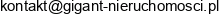 Gigant Nieruchomosci Email address