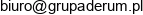 Grupa Derum Email address