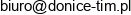 Donice Tim Adres e-mail