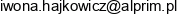 Iwona Hajkowicz Akanti Email address