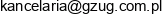 Gliwicki Zaklad Uslug Gorniczych Email address