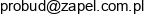 Zapel Probud Zaklad Produkcyjno Uslugowo Handlowy Adres e-mail