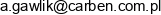 Carben Teletechnika Arkadiusz Gawlik Adres e-mail