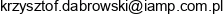 Iamp Interdyscyplinarna Akademia Medycyny Praktycznej Krzysztof Dabrowski Email address