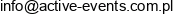 Active Events Email address